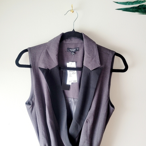 COPY - Premise Dress wrap me elegant office work belted - Picture 4 of 15